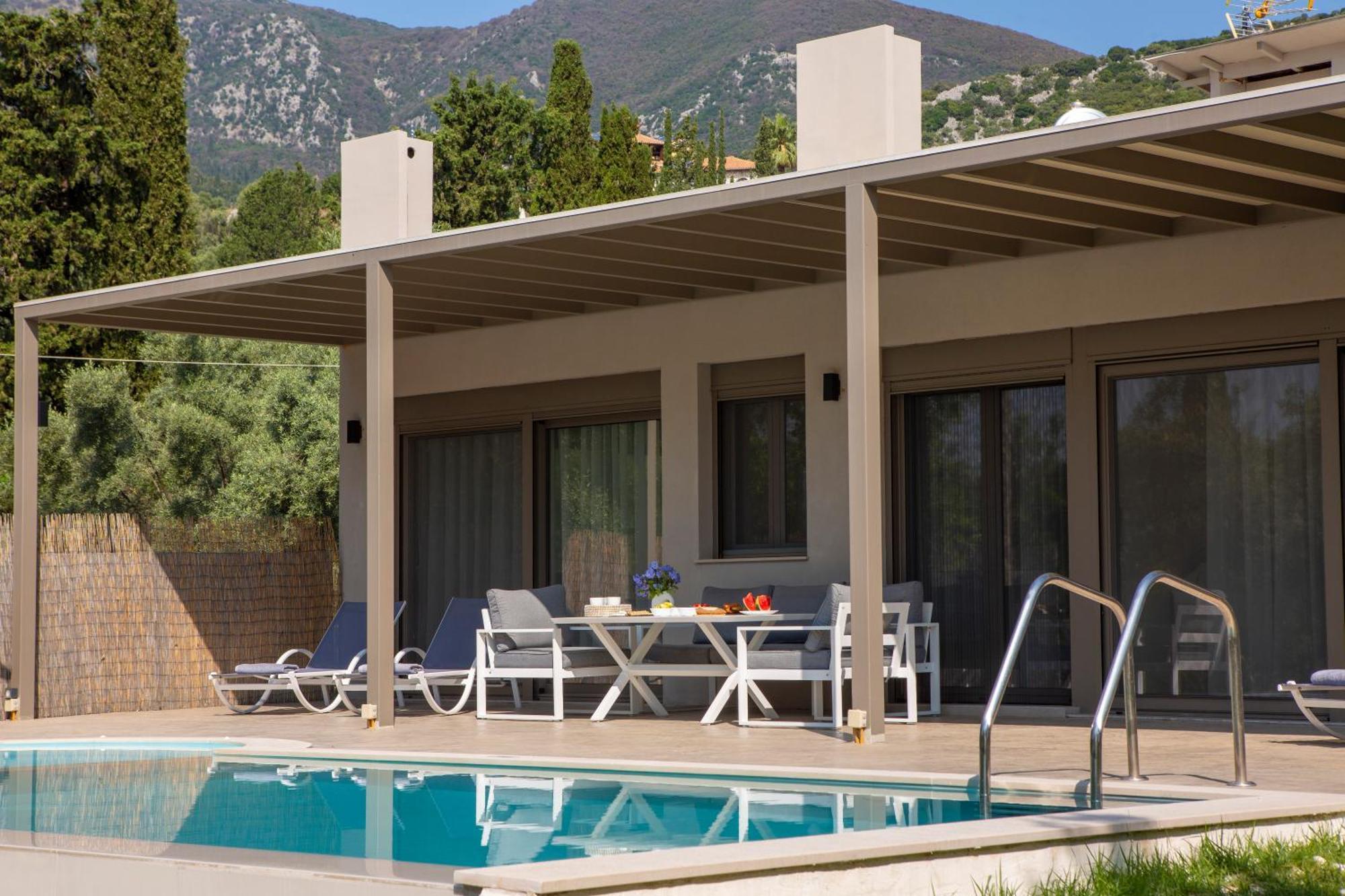 Averto Villas With Private Pool Nydri  Luaran gambar